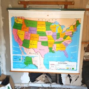 Nystrom United States map